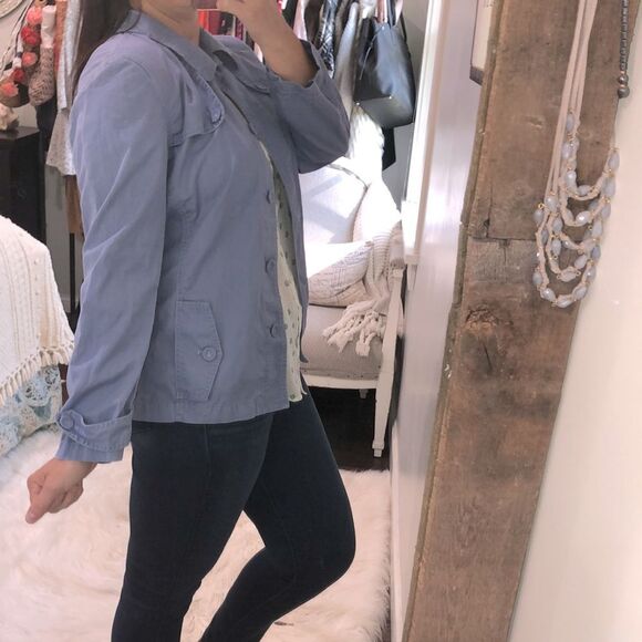 J Jill size medium lavender jacket - Picture 2 of 5